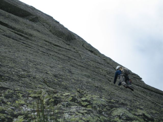 Katahdin Rock Climbing on the Flatiron