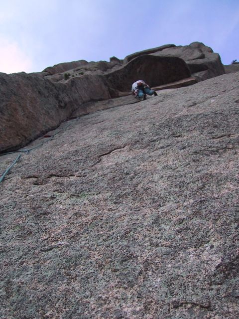 Rocky Mountain National Park, Rock Climbing on Mainliner